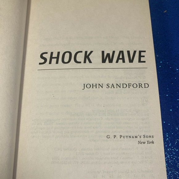 Shock Wave [A Virgil Flowers Novel] by John Sandford Paperback ~ YaY! - Picture 8 of 11